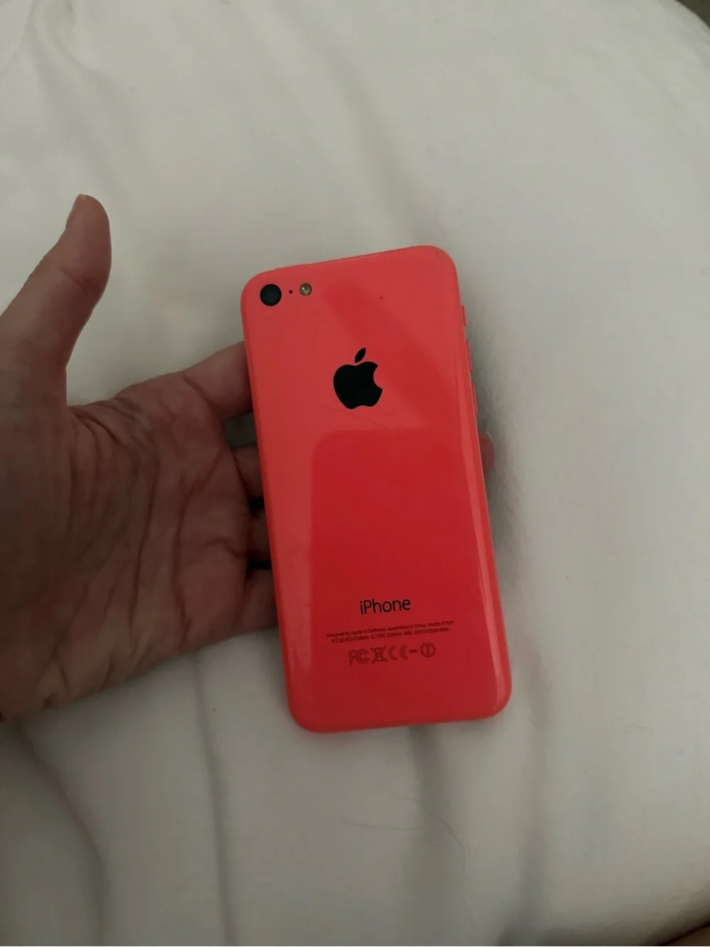 Apple iPhone Pink Back
